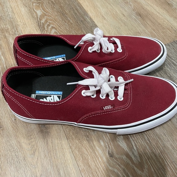 Red & Burgundy Vans - Picture 2 of 3
